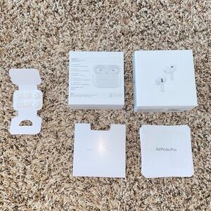 AirPods Pro (2nd generation) box only w/ Manual & ear cushions